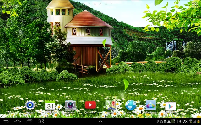 Summer Landscape Live Wallpaper android App screenshot 0